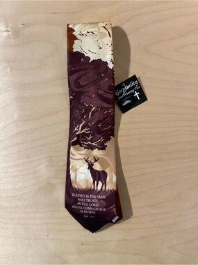 Swanson Gospitality Soul Winning Tie Deer Print (RW)